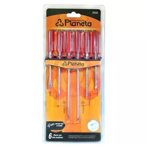 JOGO DE CHAVES 5 PEÇAS (3 FENDA/2 PHS) PLANETA DP0430