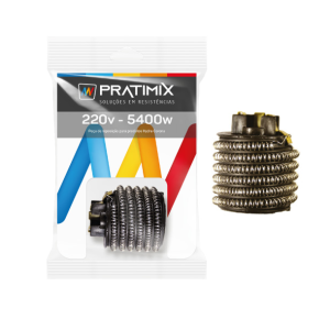 RESISTENCIA TIPO CORONA GORDUCHA 3T 5400W 220V PRATIMIX CG0254