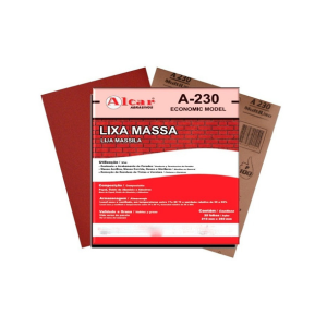 LIXA MADEIRA/MASSA 100 ALCAR 50FLS