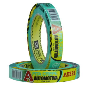 FITA CREPE 18MMX50M VERDE AUTOMOTIVA 525S ADERE