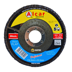 DISCO FLAP 114,3X22,2MM GR 060 ALCAR