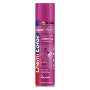 CHEMICOLOR SPRAY TINTA LUMINOSO MAGENTA, 400ML